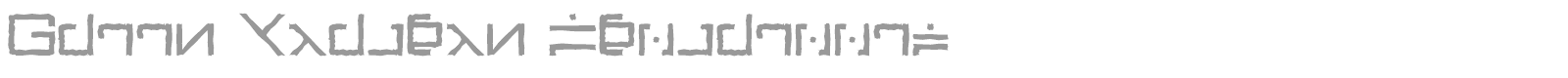 Green Martian font preview